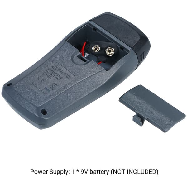 Træfugtighedsmåler, trægulv, pap (sort fugtighedsmåler - uden batteri)