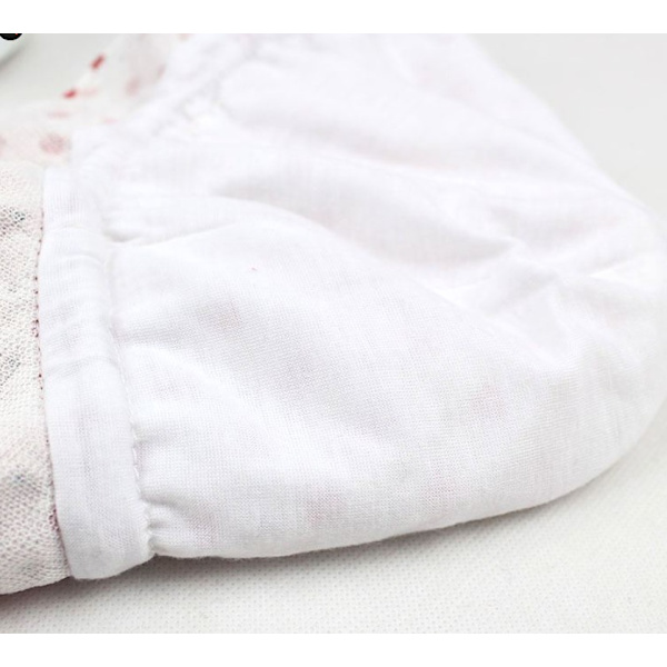 Baby solhatt baby hatt vår och höst tunn bomull söt justerbar prinsessa fiskare hatt (hallonblå dragsko två toppar)