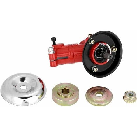 krattkutter Trimmer erstatningsgirkassehode Girkassehode Rød 26mm diameter 9 tenner