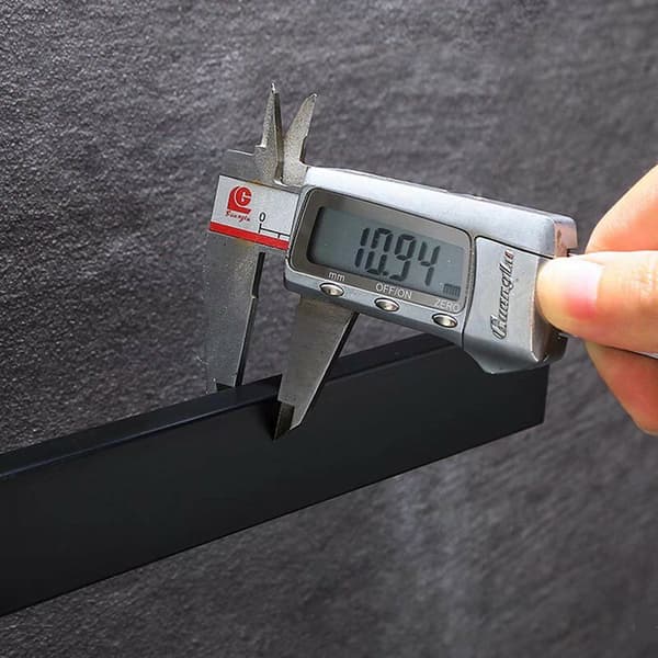BETTE Håndklæde Ring Håndklædeholder, 304 Rustfrit Stål Håndklæde Stativ Badeværelses Tilbehør (uden boring, sort)