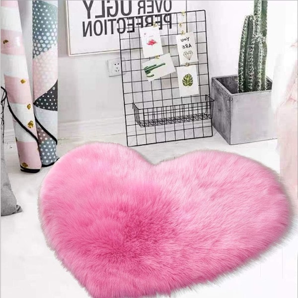 Faux Lammeskinns Teppe Shaggy Sauefell Faux Fur Teppe Shaggy Pels Super Myk Faux Lammeskinns Teppe for Stol Sofa Seng Teppet Stue Soverom Barnerom (Mørk