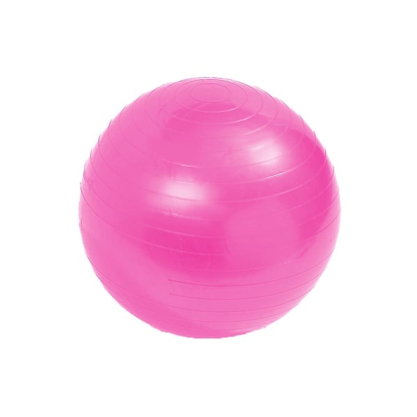 Stabilitetsboll, Yogaboll, Fysisk Kärnstyrketräning, Balans Pink 45Cm