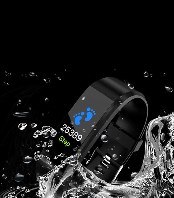 Bluetooth sports smart armbånd (svart)