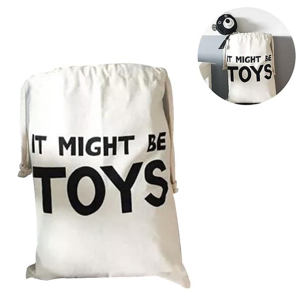 Förvaringskorg i canvas för hemmet, leksaker, babykläder, barnböcker, presentkorgar Style 2