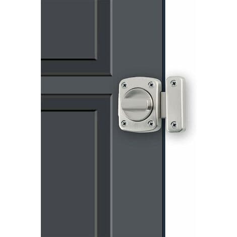 Pack Rotationsbultlås Säkerhetsdörrlås Skjutdörrlås (Brons)