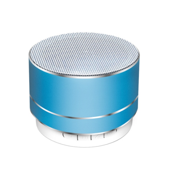 Trådlös Bluetooth -högtalare, minihögtalare (blå),