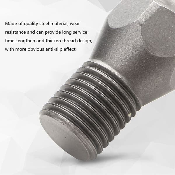 Rhinestone Hammer Hammer Drill Adapter Vegg (Split (Rund Shank))