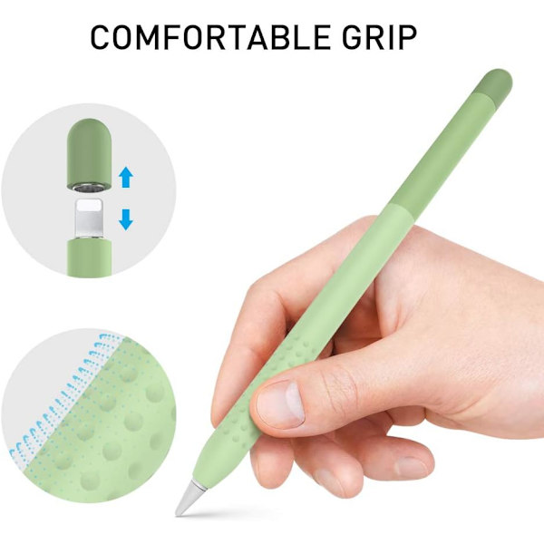 (Grøn) Apple Pencil 1. generation etui, gradientfarve