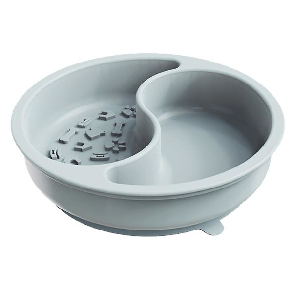 Pet Silicone Water Food Double Bowl With Sucker Dog Bowl Pet Bowl