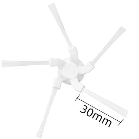 Gælder for Dreame W10pro fejerobot tilbehør, (4 stk. sidebørste)