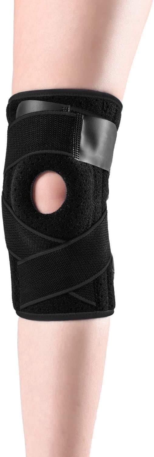 Knäskydd med sidostabilisatorer gelkuddar, knästöd 1 styck