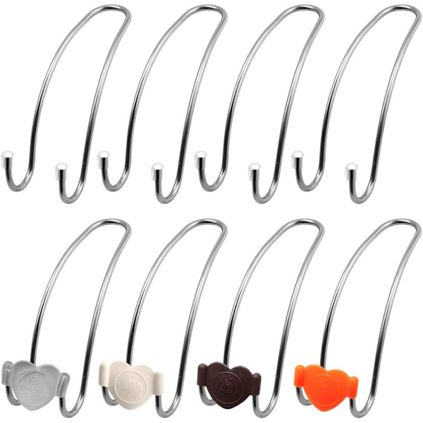 8 stk. Bilkroker Bilorganisator, Krokholder for bilsete