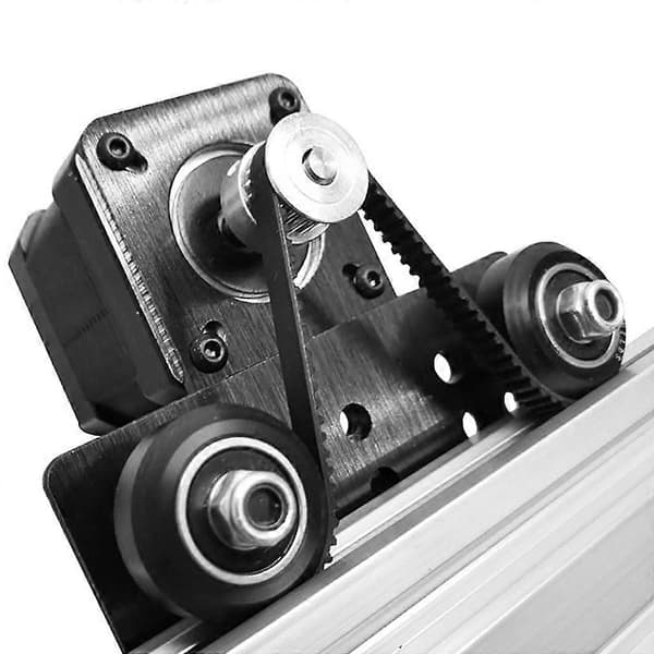 nema 17 Serie Trinmotor Monteringsplade Holdbart 3D Printer Fast Beslag Sort