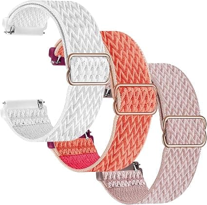 20mm Armband för Klockor och Smartklockor, Nylon Ersättning