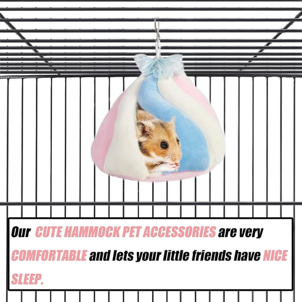 Varmt Hamsterbur, Bomulds Sove Rede til Små Dyr Hamster