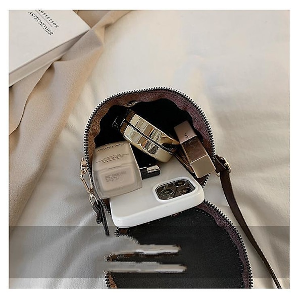 Crossbody-väska för mobiltelefon - Damhandväska i konstläder med justerbar rem A916-957 C
