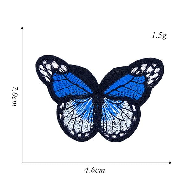 24 kpl Perhonen Silitys-Patch Perhonen Silitys-Patch Ommel