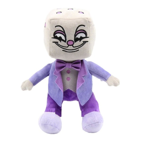 Head Plush Plushie Nuket Lelut Mugman Puphead King Dice Devil Pehmeä K A King Dice