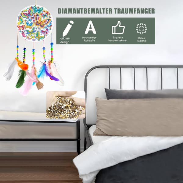 Diamantmaleri Solfanger Krystall Full Diamantbroderi