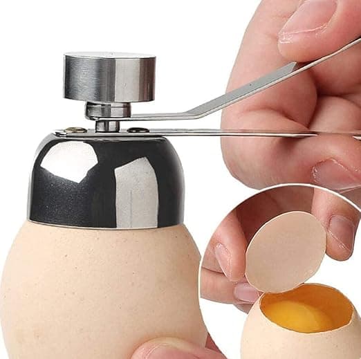 304 Æggebååbner, Rustfrit Stål Æg Cutter, Protein