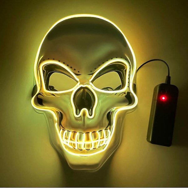 Janue Skull LED Maske 25x17x7cm