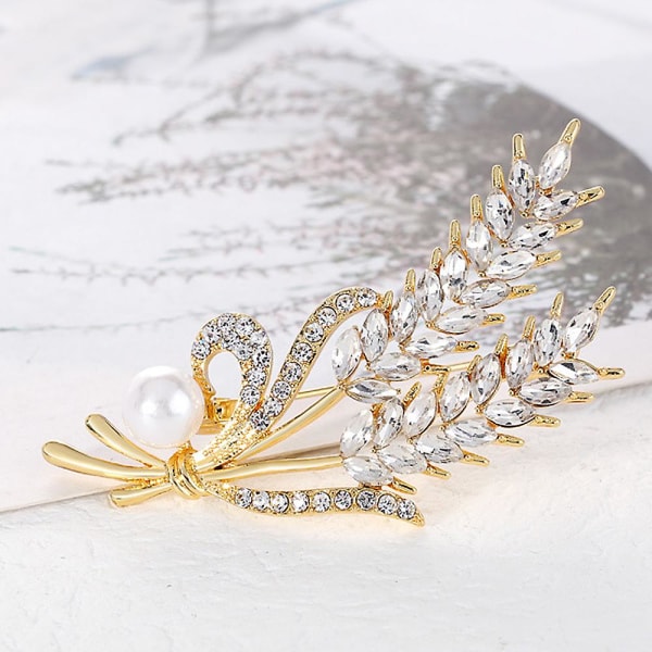 Veteax Brooch Personifierad Legering Diamant Corsage Smycken Present Till Kvinnor Flickor