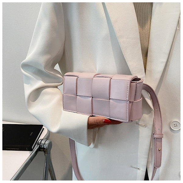Kvinders Taske Lille Taske Mode All-match Brysttaske Kvinde Sommer Messenger Talje Taske Trendy Ins Mode Kvinders Taske A916-250 Purple
