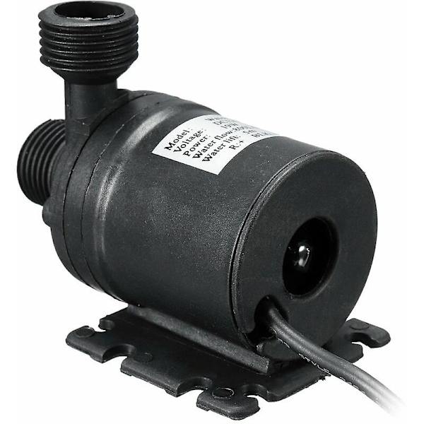 Ultraljudsstyst Mini DC 12V Lyft 5m 800l/h Borstlös Motor Submersible Vattenpump