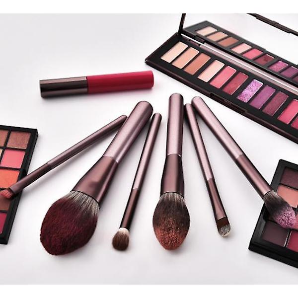 Champagne Gold Mikrokrystallinsk Silke 12 Pakke Makeupbørster, Premium Professionelle Makeupbørste Sæt Syntetiske Kosmetikbørster Til Foundation Ble