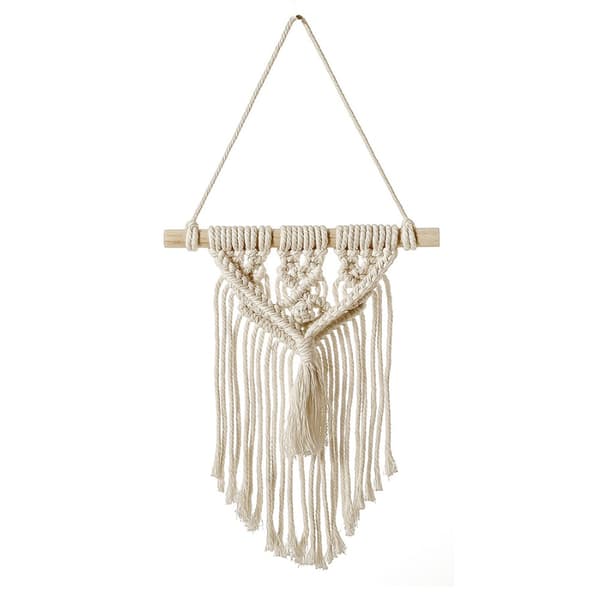 Soverom håndvevd mini veggteppe 20*39cm,