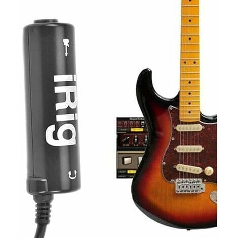 3 stk. Blå Irig Guitar Interface Konverter til Iphone Ipad Ipod