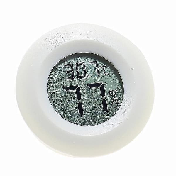 Mini Termometer Hygrometer Digital Termometer LCD Indendørs Praktisk Temperatur Sensor Luftfugtighedsmåler Til Vejrstation 1PC Blue