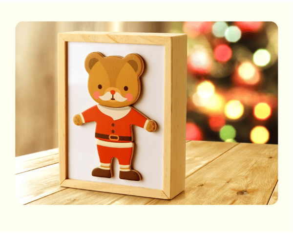 MG-Bear Change 3D puslespil