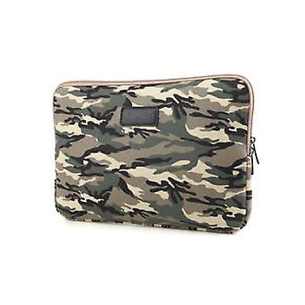 Laptopväska Vattentät Skyddande / Surfplatta 10'' | Grön Kamouflage | 265 X 195 X 20 Mm