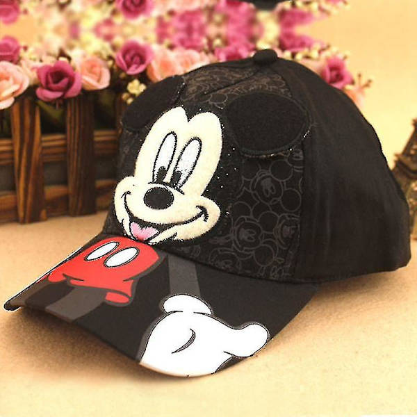 Hmwy-kids Pojkar Flickor Mickey Mouse Justerbar Basebollkeps Sommar Solhatt