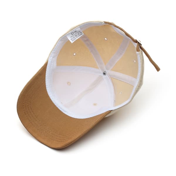 1 stk. Mode retro enkel bogstavs patch patchwork baseball kasket