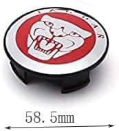Sæt med 4 hjulkapsler NAVKAPSEL blå 59 mm til JAGUAR X TYPE