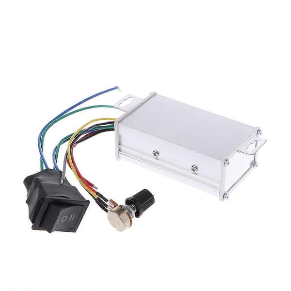 for DC 12V 24V 36V 48V SoftStart Reversibel Motor Hastighetskontroll PWM Kontroller P