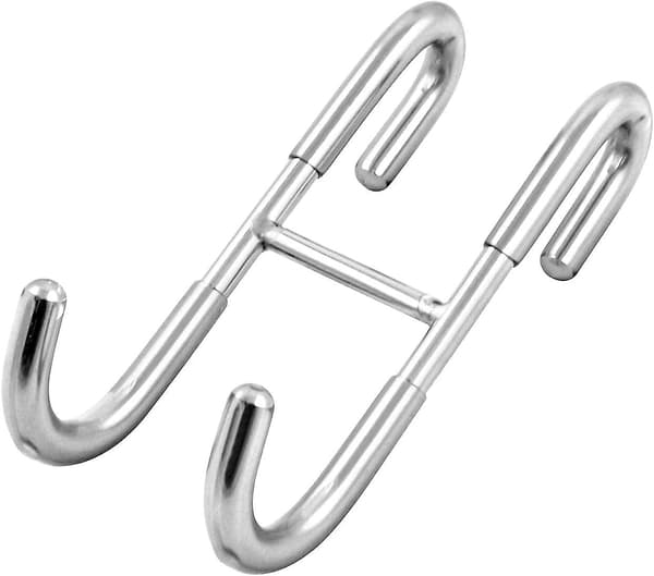 Set med 2 lätta duschväggskrokar, duschdörrskrokar i glas, duschväggskrokar