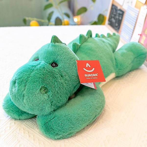 Vägd Ångest Dinosaurie Plysch Leksak Kudde Söt Dinosaurie Fylld Djur Docka För Barn Present Green Dinosaur 50cm-19.7 inch