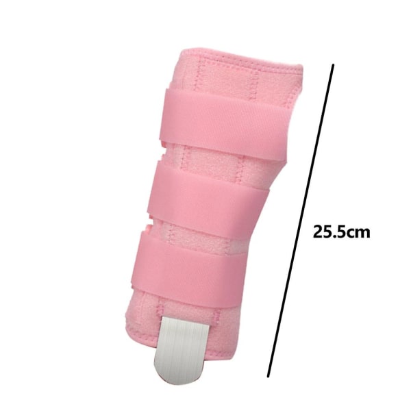 Åndbare håndledsstøtter Håndstøtter Arthritis Håndledsskinner Armstabilisatorer Kompressionsærmer Pink LEFT