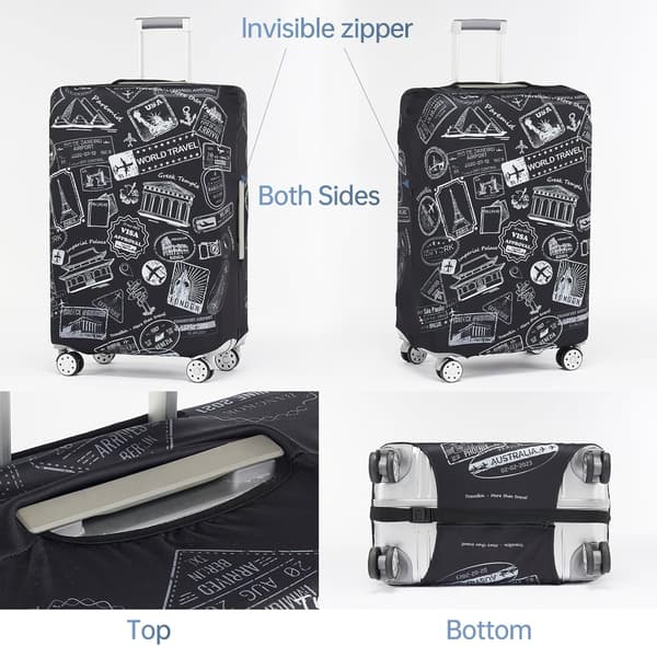 Bagageskydd Resväska Skydd Passar 18-32 Tum