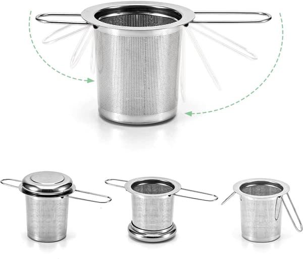 Teefilter, 304 Rustfrit Stål Teefilter Teinfuser med