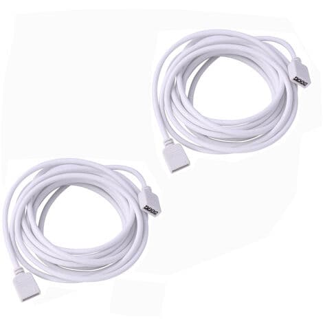 Förlängningskabel med 4-polig kontakt för LED-remsor (2M, 2-pack)