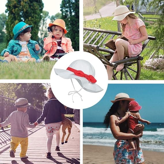 Egnet til 1-2 år gammel - Happy Cherry - Børnesolhat Sommer