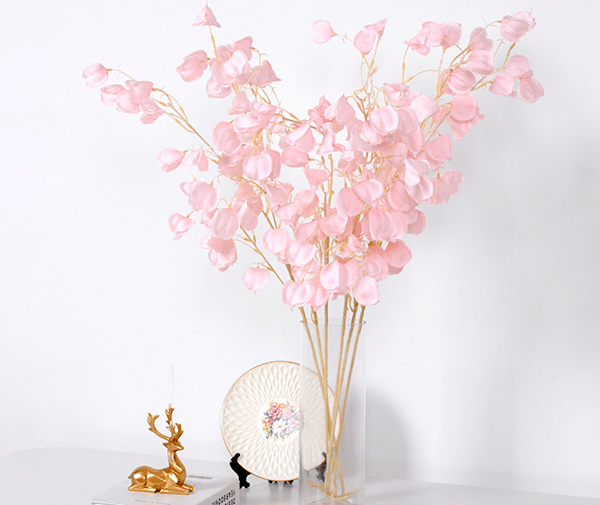 Simulering Rose Blomst Lykt 2 stk,