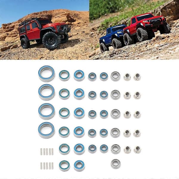 Metal Crawler Kugleleje Holdbare Crawler Kuglelejer til 1/18 TRX4M RC