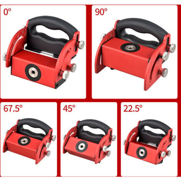 Skrå Hulfinder, Træsplejsningsinstallationsværktøj, Træskrå Hulfinder, DIY Lommevinkel Borhul Jig Kit