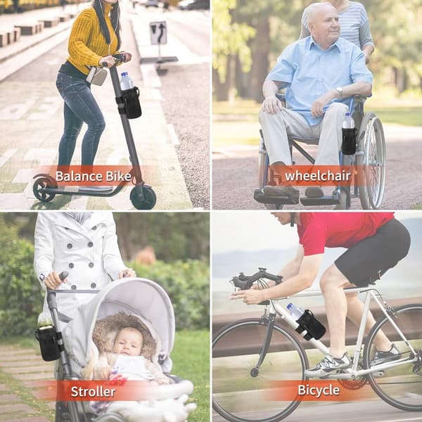 Mukitelineet, 2 kpl Mukitelineet verkkotaskulla ja lukituksella