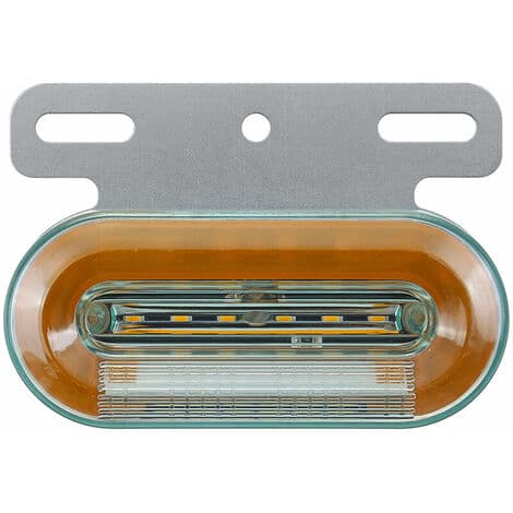PCS 24V 12 LED Sideblinklys Advarselsindikator til Lastbiler